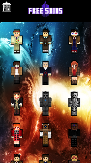 Skins for Dr Who for Minecraft Pocket Edition(圖4)-速報App