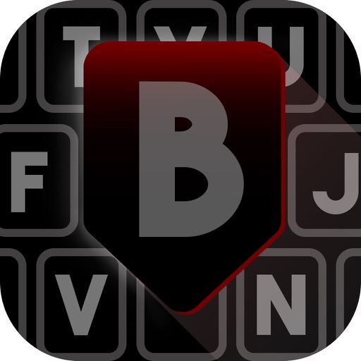 Black Keyboard Skins – Background & Font Changer iOS App