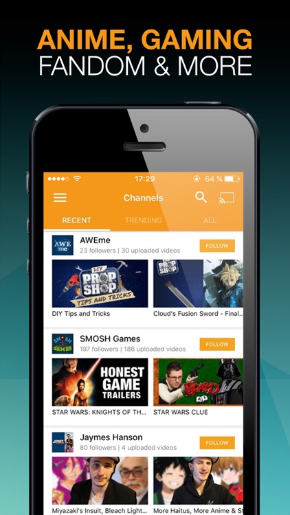 Viewster - Anime, Gaming & Fandom TV