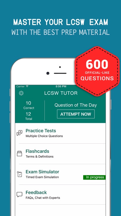 ASWB® LCSW Practice Exam Prep 2017 – Q&A Flashcard