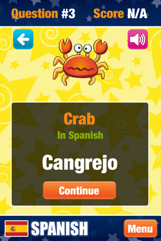 Learn Spanish Words and Pronunciation screenshot 3