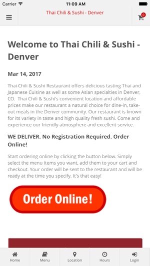 Thai Chili & Sushi - Denver(圖1)-速報App