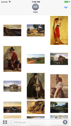 Camille Corot Artworks Stickers(圖3)-速報App