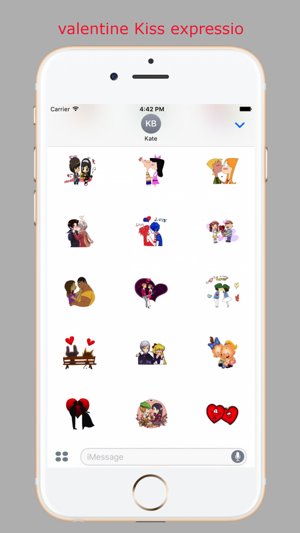 Valentine Sticker for iMessage(圖5)-速報App