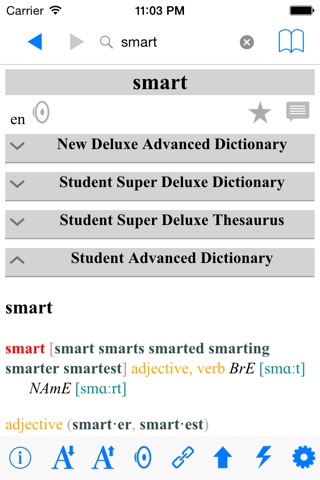 Student Advanced Dictionary Deluxe screenshot 3