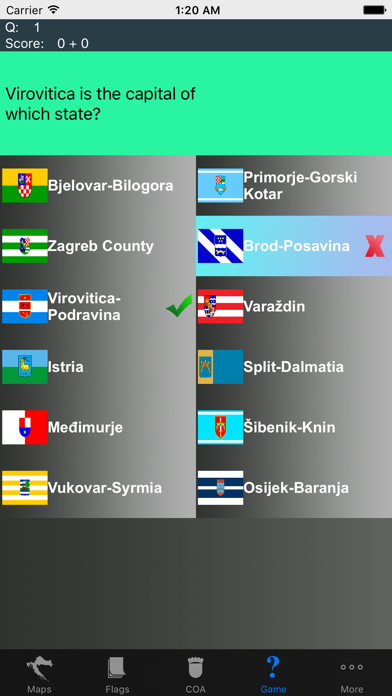 How to cancel & delete Croatia State Maps and Flags from iphone & ipad 4