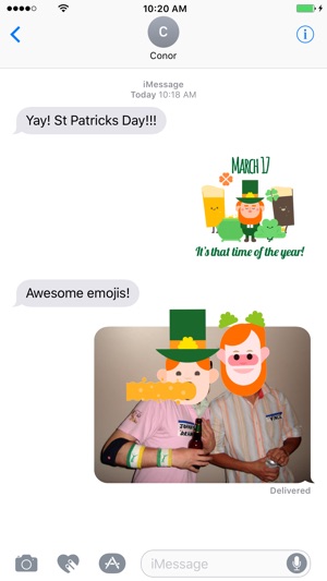 Irishmoji® - St Patrick's Day Emojis & Stickers(圖2)-速報App