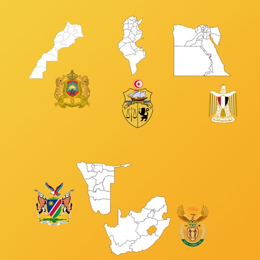 Africa Country's State Maps, Flags, Info