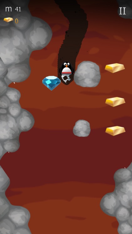 Miner dig the treasure trove in diamond mine game