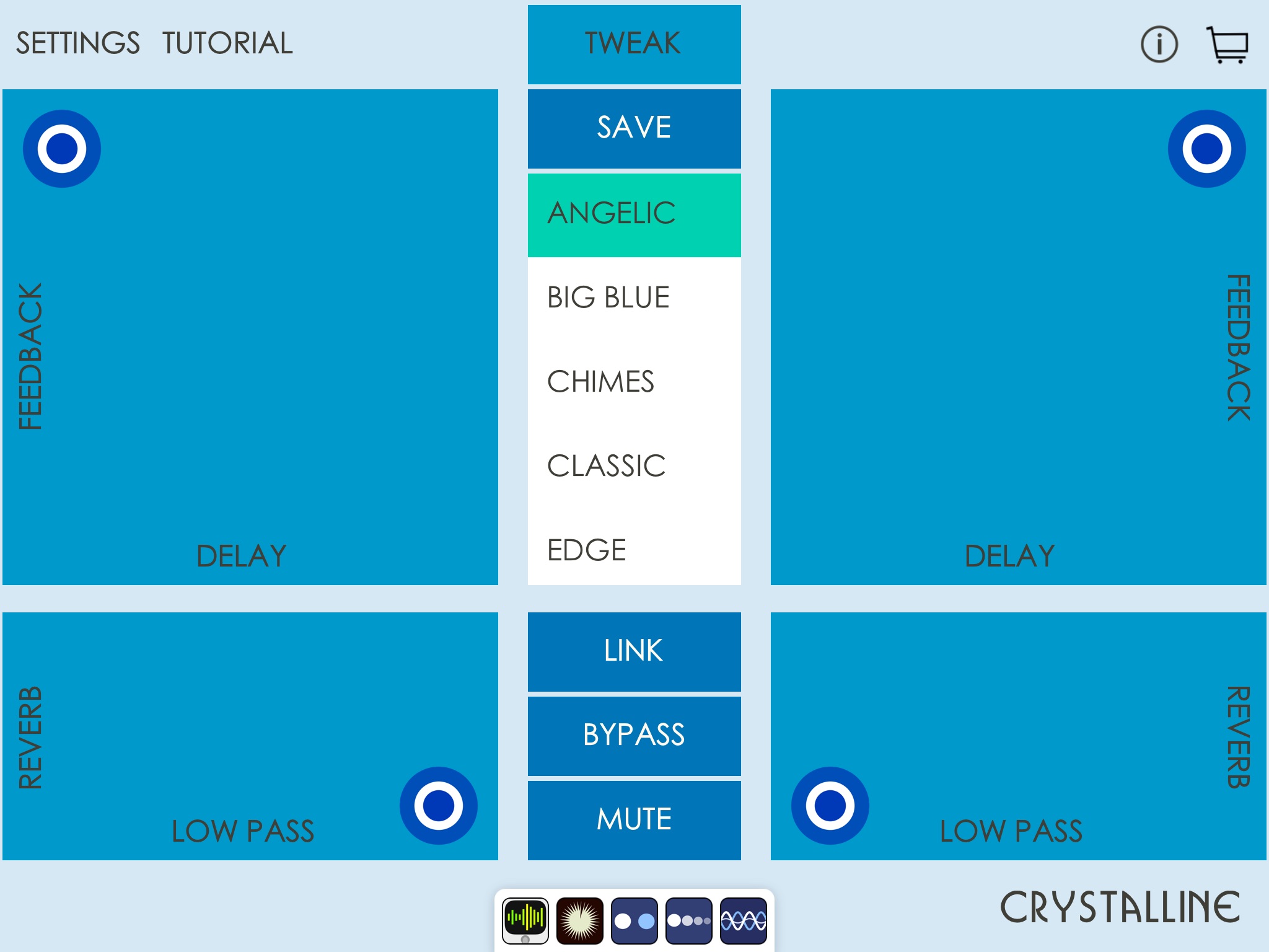 Crystalline - Shimmer Reverb Effects Processor screenshot 2