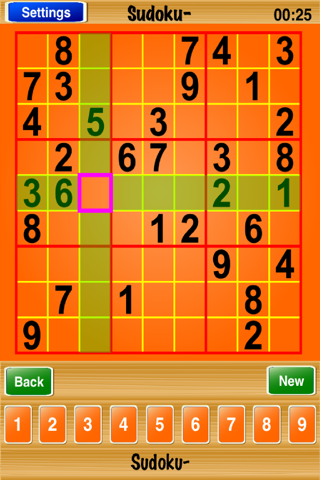 Sudoku- screenshot 3