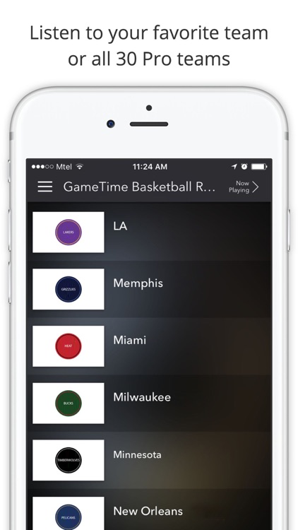 GameTime Basketball Radio - For NBA Live Stream