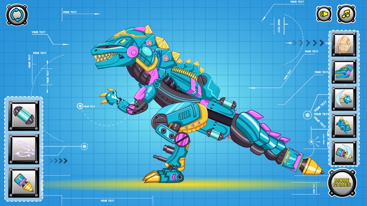 Steel Dino Toy: Mechanic Tyrannosaurus screenshot-4
