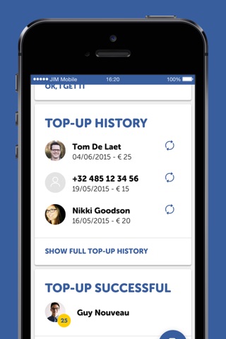 JIM Mobile Top-up screenshot 2