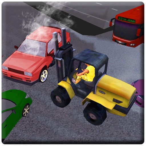 Forklift-ing Car Parking Sim-ulator 3d icon