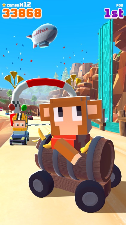 Blocky Racer - Endless Arcade Racing