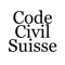 La version le plus récent du Code Civil Suisse désormais disponibles sous forme d'ebook dans une application