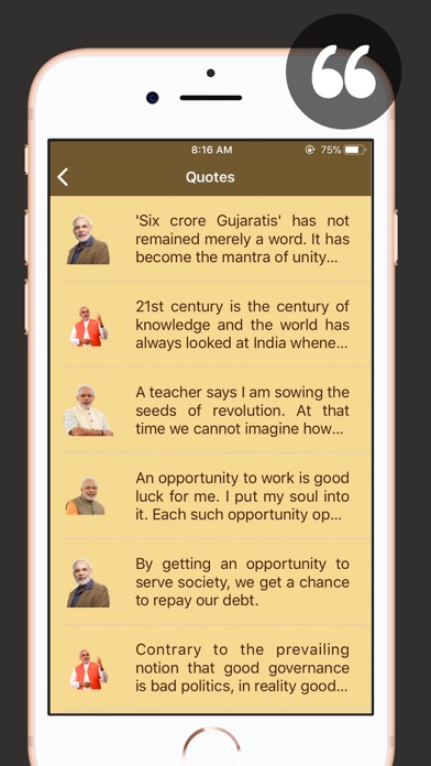 Mr. Narendra Modi - Thoughts screenshot 3