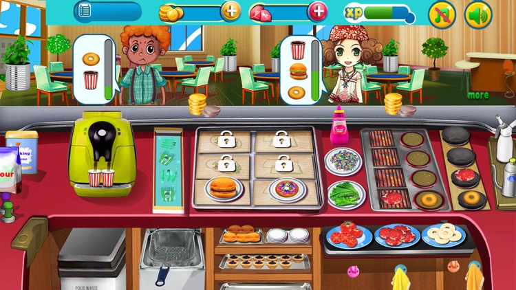 Food Court Hamburger: Burger Cooking Chef  Fever