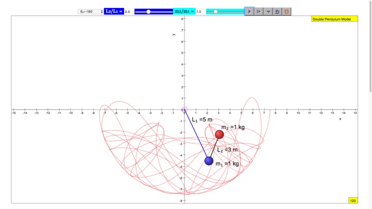 Double Pendulum Simulator screenshot-3