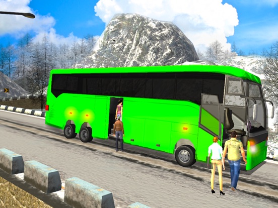 Screenshot #6 pour Neige Bus Colline Au Volant Réal Hors route jeux
