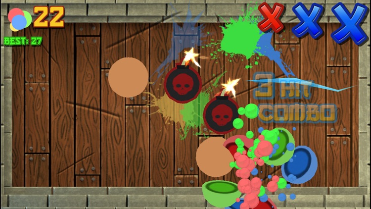 Ninja Slash - Color Balls Slicing Free Games