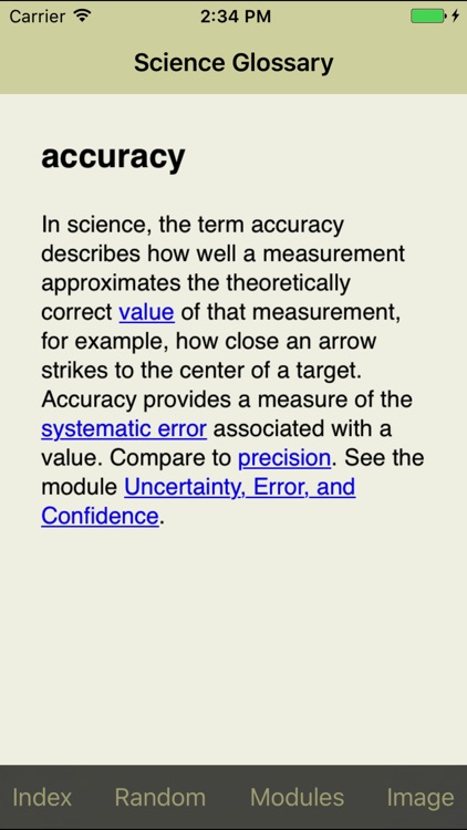 Science Glossary