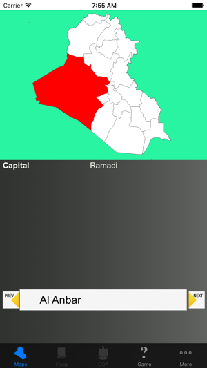 Iraq State Maps and Capitals(圖1)-速報App