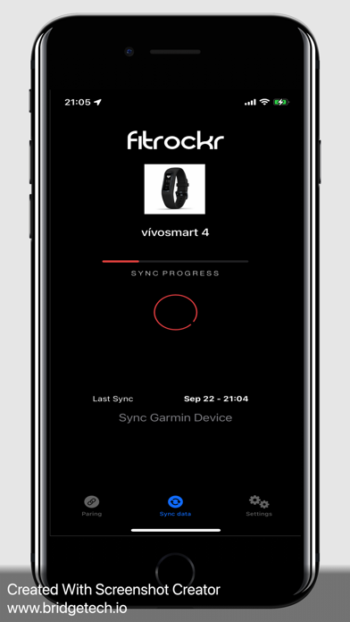 Fitrockr Hub - Garmin Sync screenshot 3