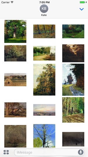 Isaac Levitan Artworks Stickers(圖2)-速報App