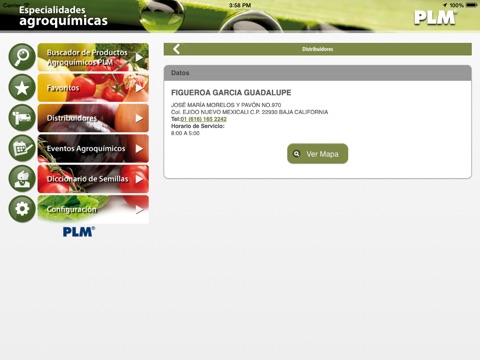 PLM Agroquímicos for iPad screenshot 2