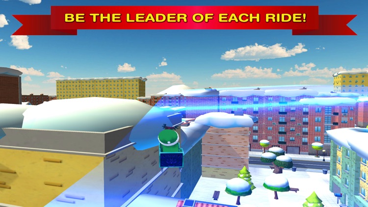 Santa Claus Christmas Snow Racing screenshot-3