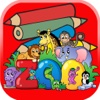 Coloring Book Animal Baby Games Photo