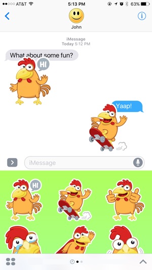 Yellow Rooster Stickers(圖2)-速報App