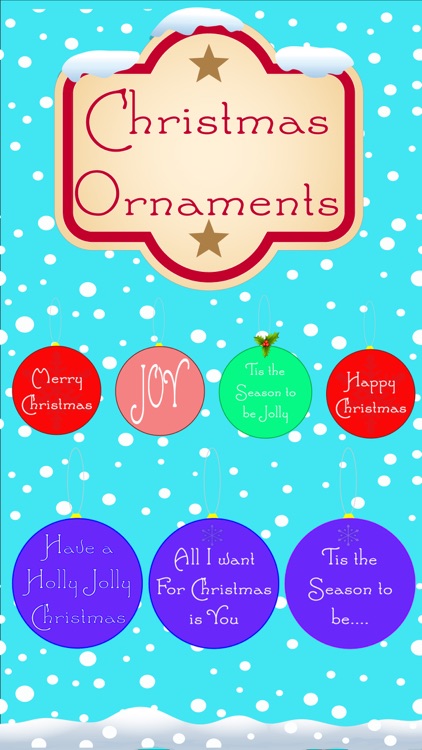 Christmas Ornaments