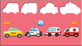 Game screenshot Fun Learning Kids Cars Stencil Puzzle Game Free apk