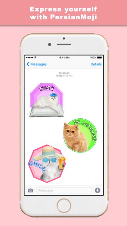 PersianMoji - Stickers & Keyboard for Persian Cats screenshot-3