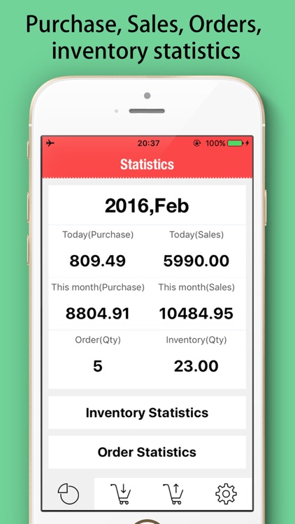 Items Storage 3 - Retail inventory & Sales tracker