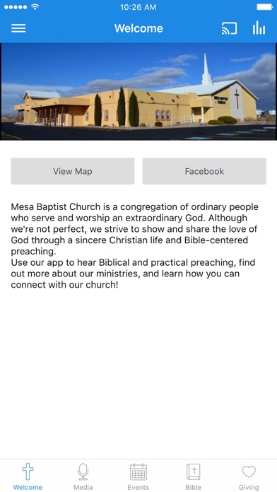 How to cancel & delete Mesa Baptist Church from iphone & ipad 1