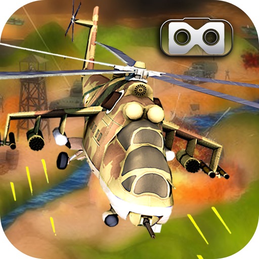 Vr Gunship Battle field iOS App