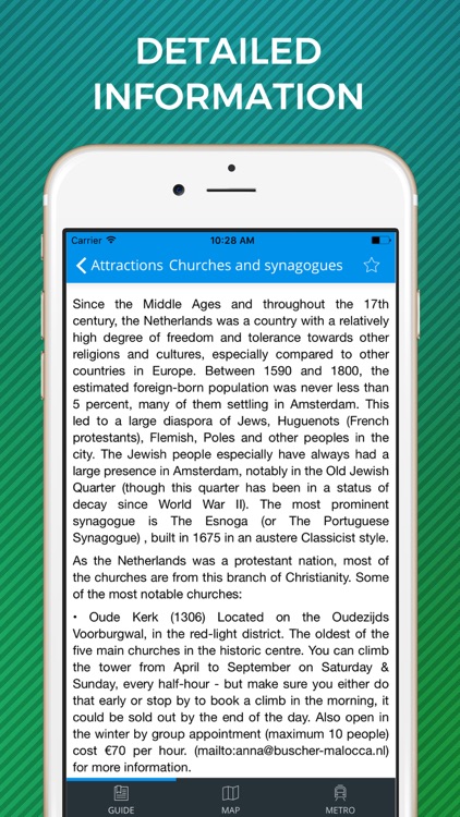 Amsterdam Travel Guide with Offline Street Map screenshot-3