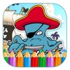 Pirate Pet Game For Coloring Page Kids Learning