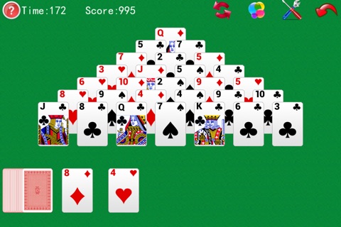 Pyramid Solitaire Pro screenshot 2