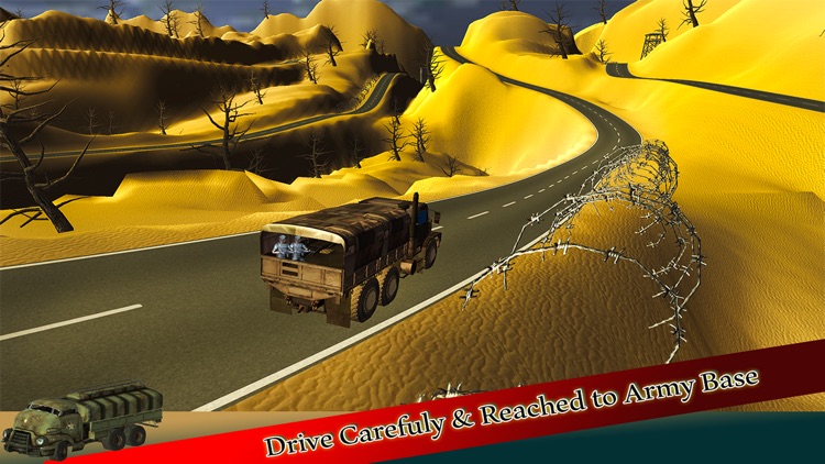 Heavy Off-road Army Truck Driver Parking Simulator