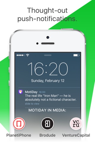 MotiDay - Daily Motivation! Inspiration & Success screenshot 2