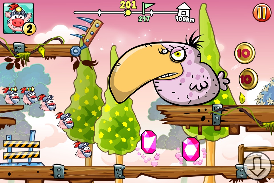 Turbo Pigs - Run Piggy Run! screenshot 4