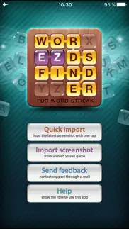 ez words finder - cheat for word streak game iphone screenshot 1