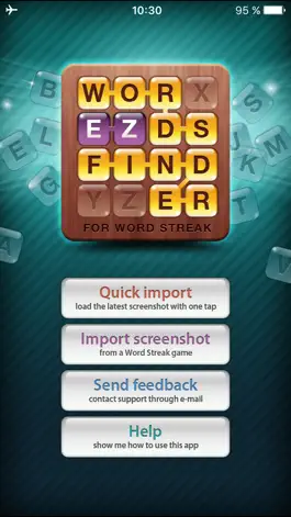 Game screenshot EZ Words Finder - cheat for Word Streak game mod apk