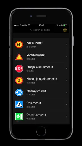 Game screenshot Suomi tiemerkit (Finnish road signs) mod apk