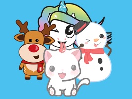 Over 15 Adorably Expressive FREE Stickers in this FREE sampler pack